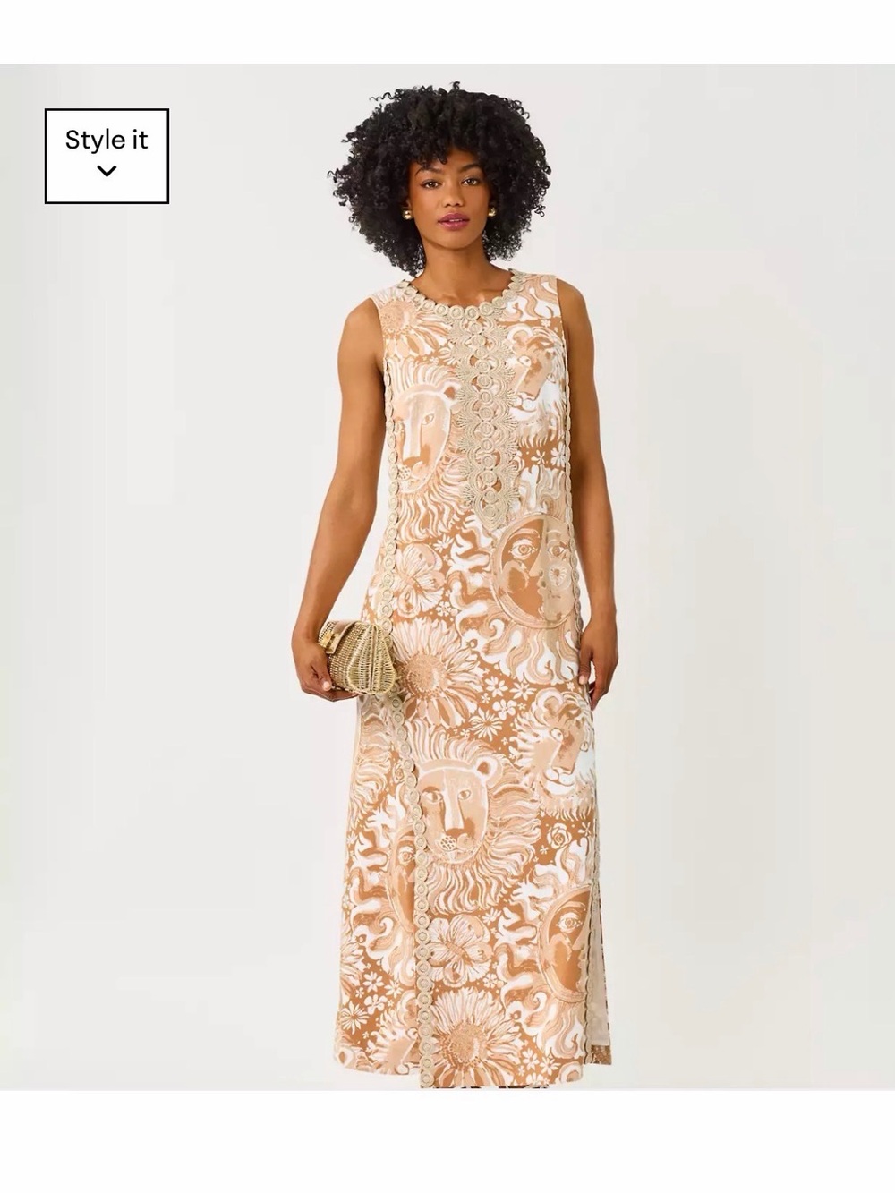 Lilly Pulitzer Edita Maxi Shift Dress